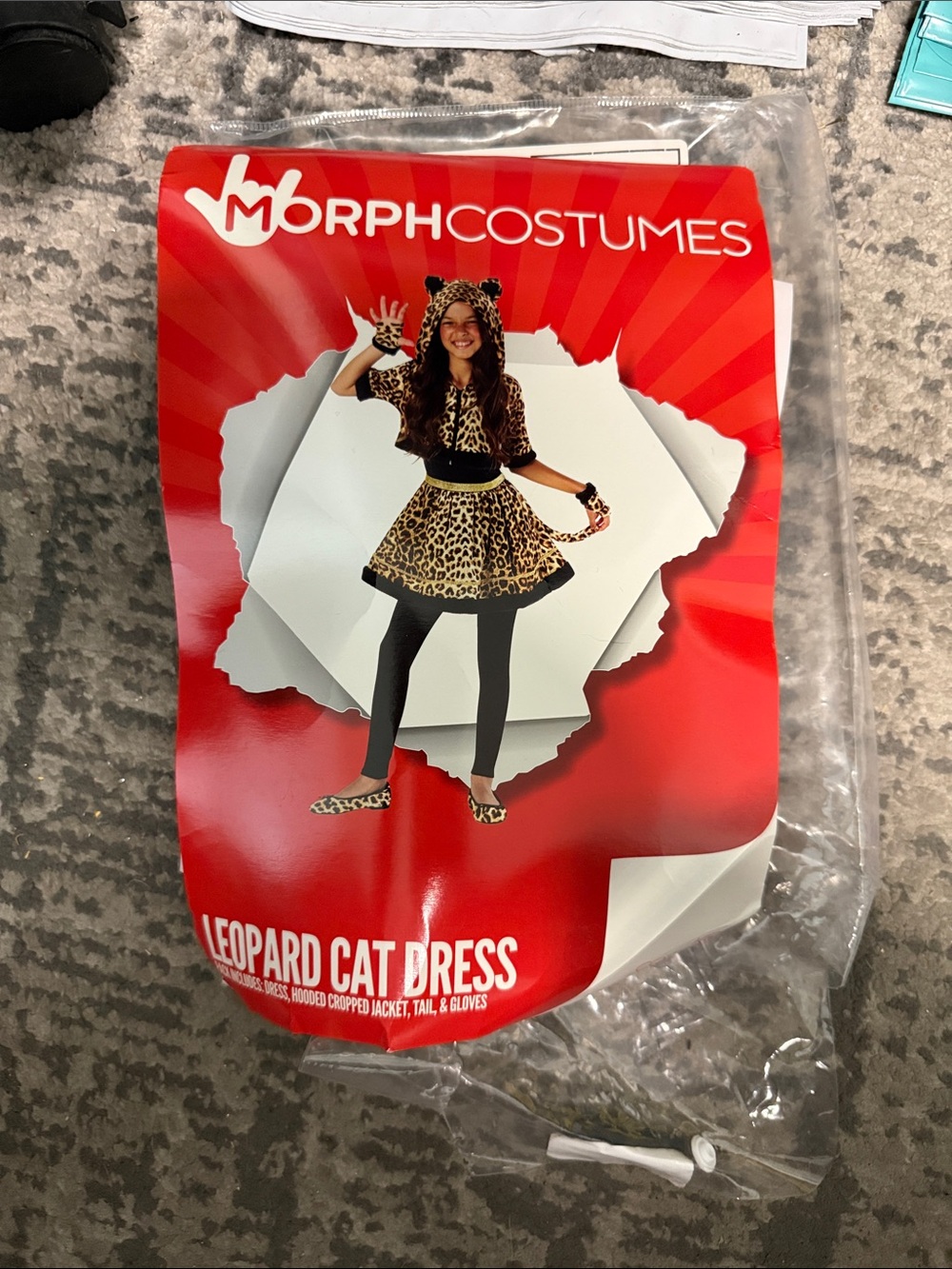 Morph girls cat costume